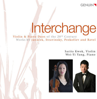 the album cover for Janacek / Kwok / Yang - Interchange