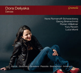 the album cover for Dora Deliyska - Danzas