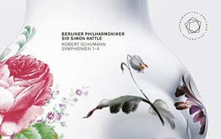 the album cover for Schumann / Berliner Philharmoniker / Rattle - Symphonies 1-4 1841 Version