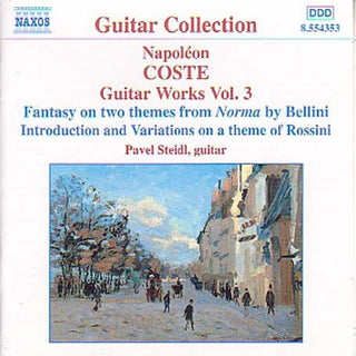 the album cover for Pavel Steidl - Guitar Works 3