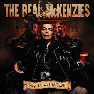 the album cover for The Real Mckenzies - Two Devils Will Talk [Vinyl]