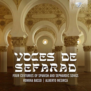 the album cover for Romina Basso / Mesirca,Alberto - Voces de Sefarad