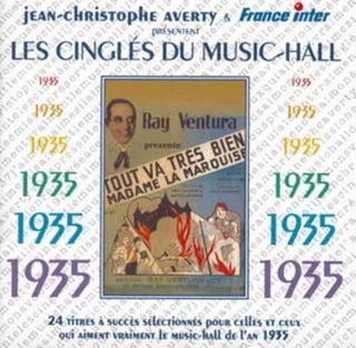 the album cover for Various Artists - Les Cingles Du Music Hall 1935