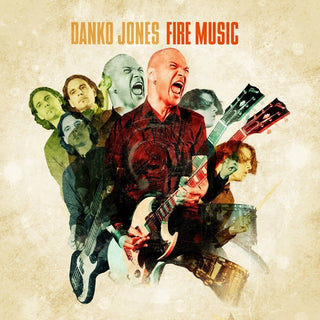 the album cover for Danko Jones - Fire Music