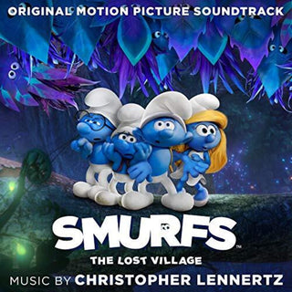 the album cover for Lennertz, Christopher - Smurfs: The Lost Village (Original Motion Picture Soundtrack)