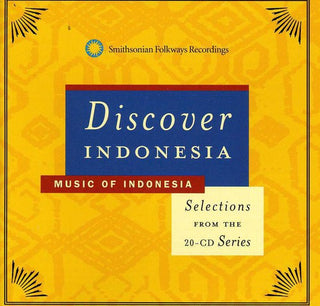 the album cover for Music Of Indonesia - Discover Indonesia