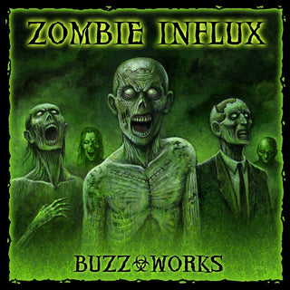 the album cover for Buzz-Works - Zombie Influx