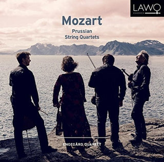 the album cover for Engegard Quartet - Mozart: Prussian String Quartets