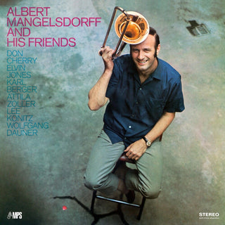 the album cover for Don Cherry / Mangelsdorff,Albert / Jones,Elvin - Albert Mangelsdorff & His Friends