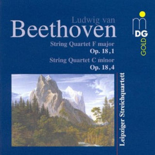 the album cover for L.V. Beethoven - String Quartets