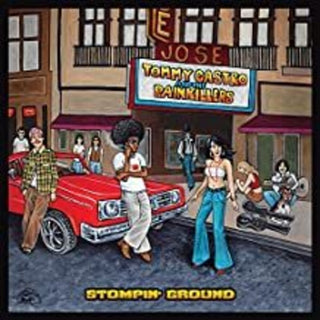 the album cover for Tommy Castro - Stompin' Ground
