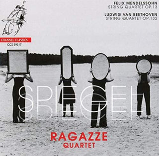 the album cover for Ragazze Quartet - String Quartets