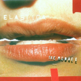 the album cover for Elastica - The Menace