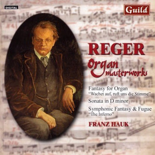 the album cover for Franz Hauk - Organ Masterworks