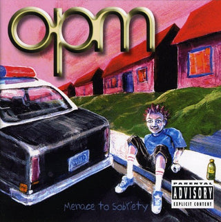 the album cover for Opm - Menace to Sobriety