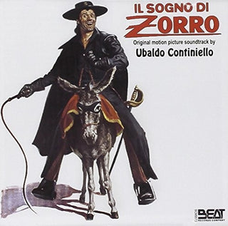 the album cover for Il Sogno Di Zorro - Il Giustiziere Di / O.S.T. - Il Sogno Di Zorro (Dream of Zorro) / Il Giustiziere Di Mezzogiorno (Original Motion Picture Soundtracks)