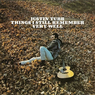 the album cover for Justin Tubb - Things I Still Remember Very Well
