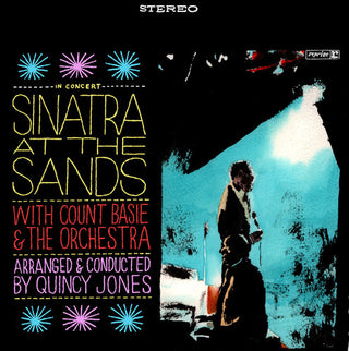 the album cover for Frank Sinatra - Sinatra At The Sands [2 LP]