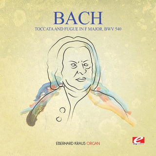 the album cover for Eberhard Kraus - Toccata & Fugue in F Major BWV 540