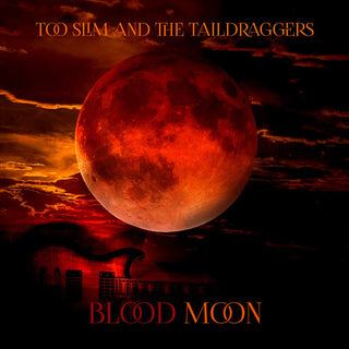 the album cover for Too Slim - Blood Moon