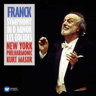 the album cover for Franck / Kurt Masur - Symphony In D