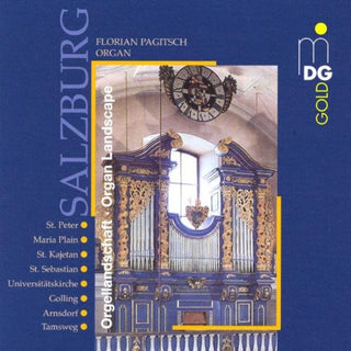 the album cover for Florian Pagitsch - Organ Landscape