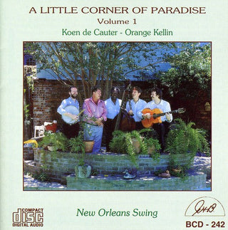 the album cover for De Cauter/Kellin - A Little Corner Of Paradise
