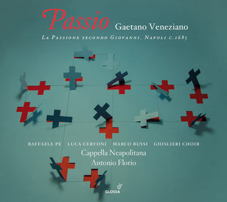 the album cover for Gaetano Veneziano / Pe,Raffaele / Cervoni,Luca - Gaetano Veneziano: Passio - La Passione Secondo