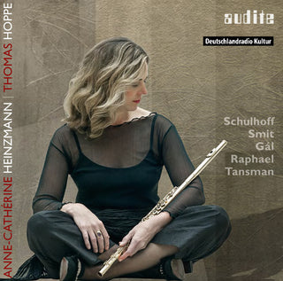 the album cover for Schulhoff / Thomas Hoppe - Schulhoff Smit Gal - Raphael & Tansman