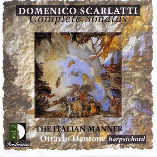 the album cover for Scarlatti / Dantone - Sonatas 2: 16 Sonatas For Harpsichord