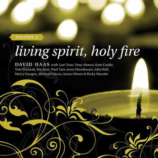 the album cover for David Haas - Living Spirit Holy Fire 2