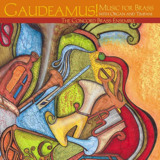 the album cover for Concord Brass Ensemble - Gaudeamus