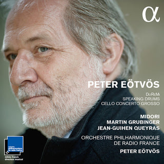 the album cover for Peter Eotvos / Orchestre Philharmonique De Radio - Speaking Drums