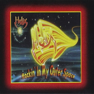 the album cover for Helix - Rockin' In My Outer Space