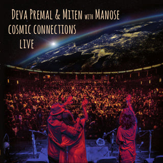 the album cover for Premal, Deva / Miten / Manose - Cosmic Connections Live