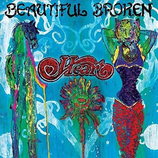 the album cover for Heart - Beautiful Broken
