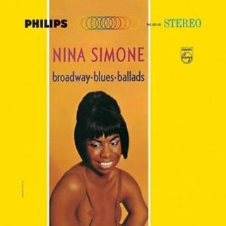 the album cover for Nina Simone - Broadway, Blues, Ballads