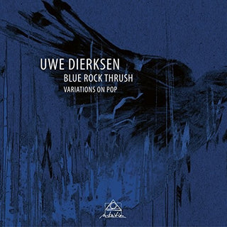 the album cover for Uwe Dierksen - Blue Rock Thrush