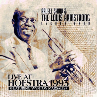 the album cover for Arvell Shaw / Armstrong,Louis - Live At Hofstra 1993