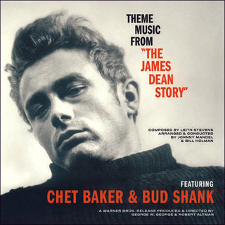 the album cover for Bud Shank / Baker,Chet - Theme Music From The James Dean Story [180 Gram] (Spa)