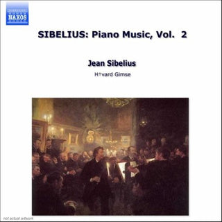 the album cover for Havard Gimse - Piano Music 2: 6 Finnish Folk Songs / 10 Bagatelle