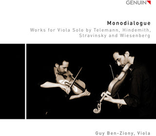 the album cover for P Hindemith / Ziony,Guy Ben - Monodialogue