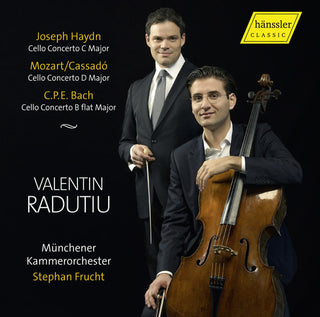 the album cover for C Bach PE / Frucht,Stephan - Valentin Radutiu
