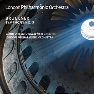 the album cover for London Philharmonic Orchestra - Bruckner: Symphony No. 5 In B-Flat Major, Wab 105 (1878 Version, Ed. L. Nowak) [Live]
