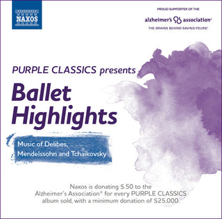 the album cover for P Tchaikovsky / Bogacz,Josef / Lenard,Ondrej - Purple Classics Presents: Ballet Highlights