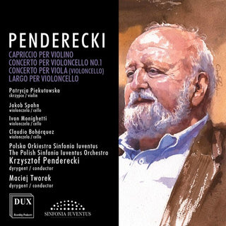 the album cover for Penderecki / Piekutowska / Spahn / Monighetti - Concertos For String Instruments And Orchestra