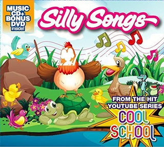 the album cover for Cool School - Silly Songs