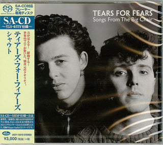 the album cover for Tears For Fears - Songs From The Big Chair (SHM-SACD)