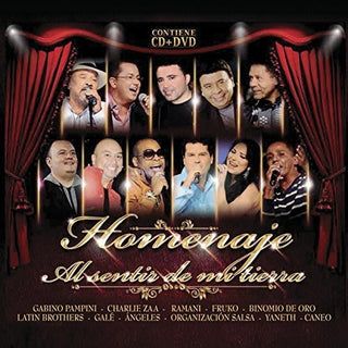 the album cover for Homenaje Al Sentir De Mi Tierra / Various W/Dvd - Homenaje Al Sentir De Mi Tierra / Various