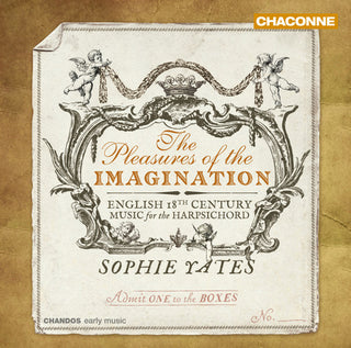 the album cover for W Croft / Yates - The Pleasures of the Imagination